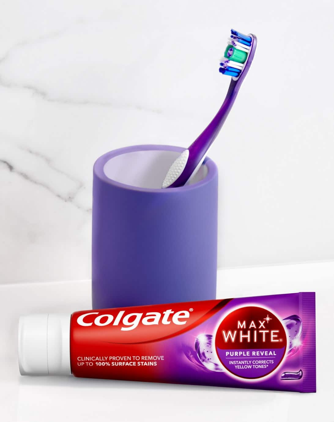 Colgate ljubičasta pasta i četkica za zube